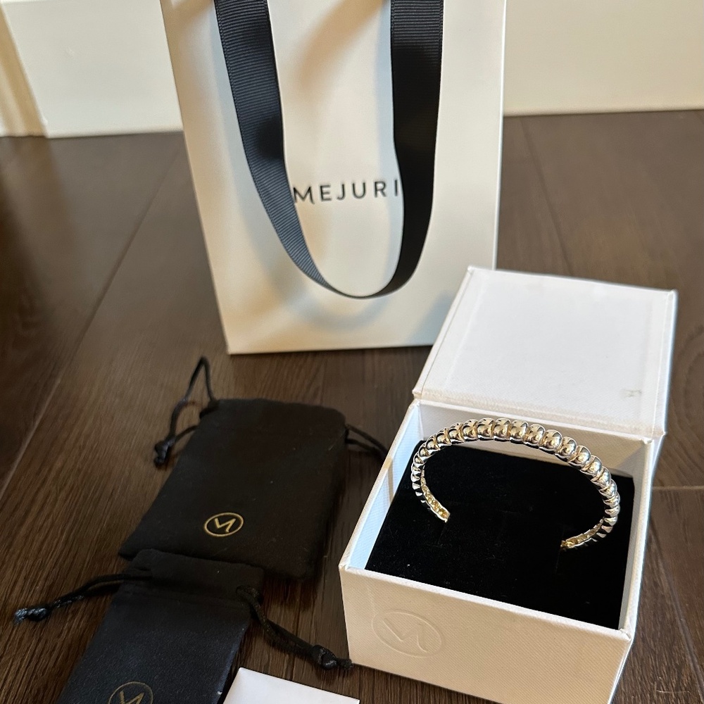 Mejuri Croissant Dome Cuff Bracelet